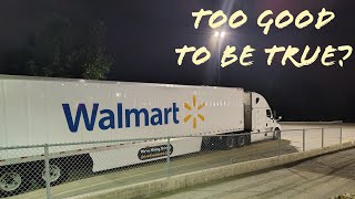 Walmart Driver  Why does Walmart pay their drivers so much [upl. by Nyrak]