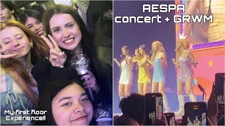 AESPA MELBOURNE CONCERT VLOG  GA Floor EXPERIENCE  GRWM [upl. by Quintin537]