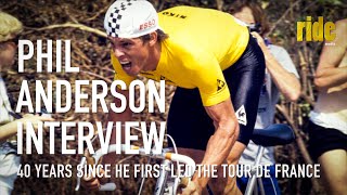 Phil Anderson interview 40 years since the first Australian to wear the Tours yellow jersey [upl. by Dunaville]