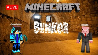 COSTRUISCO IL BUNKER PIU GRANDE DI MINECRAFT  MINECRAFT ITA [upl. by Aduhey]