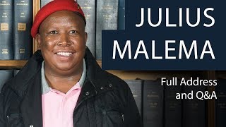 Julius Malema  Full Address and QampA  Oxford Union [upl. by Akins]