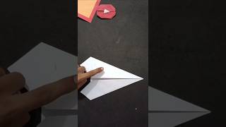 How to make a unique design boomerang paper airplane shorts [upl. by Ariam915]