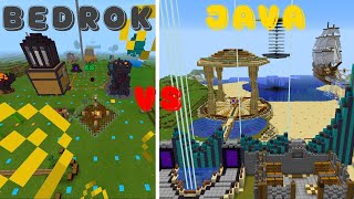 2 Equipos de Subs Compiten por el Mejor Survival JAVA VS BEDROCK [upl. by Arhat]