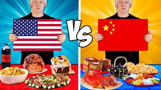 АМЕРИКАНСКИЙ НОВОГОДНИЙ СТОЛ VS КИТАЙСКИЙ НОВОГОДНИЙ СТОЛ КАКОЙ ВКУСНЕЙ [upl. by Ajile]