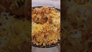 Hyderabadi Chicken Biryani Bawarchi style Secret hack visit my youtube channel for detail recipe [upl. by Ramyar903]