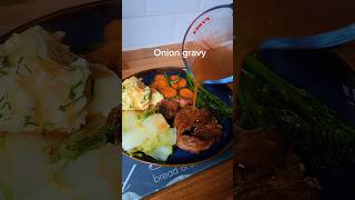 Simple Sunday Roast Dinner Lamb chops and veggies viralvideo food roastdinner cooking recipe [upl. by Drarej867]