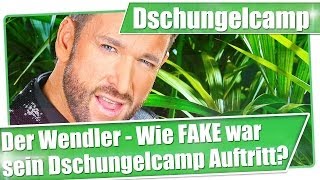 Michael Wendler Wie FAKE war sein DSCHUNGELCAMPAuftritt [upl. by Annaoi]