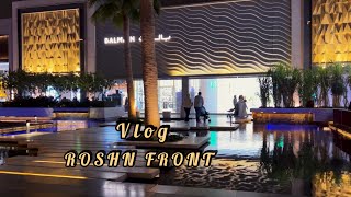 فلوق واجهة روشن الرياض VLOG ROSHN FRONT IN RIYADH [upl. by Merwin446]