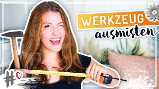 WERKZEUG ausmisten NURWASICHMAG Challenge TypischSissi [upl. by Marka807]