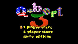 SNES Qbert 3 gameplay overview no commentary [upl. by Darreg258]