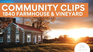 Clarington Winery 1840 Farmhouse amp Vineyard  COMMUNITY CLIPS [upl. by Anicart]