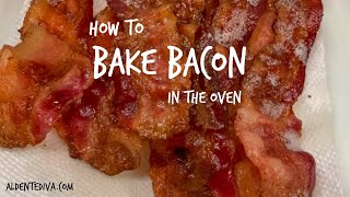 How to Bake Bacon In The Oven [upl. by Znarf]