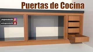 Colocar Puertas a Cocina Construida con Concreto [upl. by Earas635]