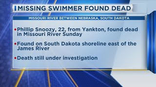 Missing Yankton Man Found Dead in Missouri River [upl. by Hashim]