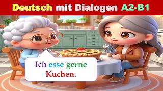 Deutsch B1 Prüfung  Deutsch mit Dialogen  Build beschreiben  Goethe  Telc  DTZ  Familienessen [upl. by Pelmas860]