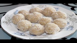 Instant coconut ladooCoconut ladooDiwali sweets recipeQuick sweet recipesNariyal ke ladoo [upl. by Nalyorf]