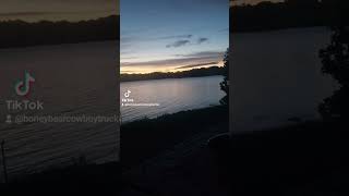 Sunset at Saddlers Creek State Park in Anderson County SC lakelife vacation travel boatlife wat [upl. by Rawdan324]