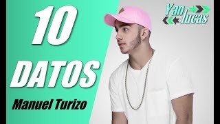 10 Datos de Manuel Turizo MTZ [upl. by Valente]