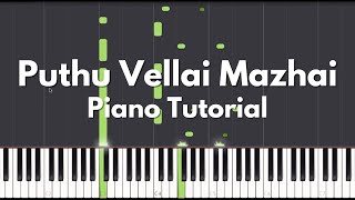 Puthu Vellai Mazhai  Piano Tutorial by Rejo Abraham Mathew  Roja  AR Rahman [upl. by Nolyar]