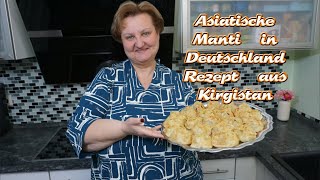 Asiatische Manti in Deutschland aus Kirgistan sehr lecker [upl. by Secrest]