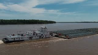 Ever wanted to tour the inside of a river towboat [upl. by Dorrej]