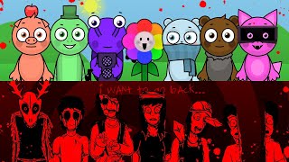 INCREDIBOX ABGERNY Sprunki Horror  Full Game  Ending  No Commentary [upl. by Iaverne]