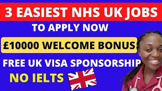 3 Non Clinical Healthcare Jobs NHS UK is Recruiting For 🔥 Entry Level NHS UK Jobs 🇬🇧 APPLY NOW 💃 [upl. by Ahsead610]