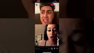 954enzo live with IG Thot white girl [upl. by Yrod]