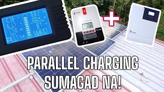 2000 WATTS SOLAR PANEL PARALLEL CHARGING  SAGAD NA [upl. by Gati]