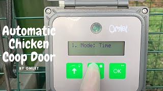 Eglu by Omlet Automatic Chicken Coop Door [upl. by Lepp119]