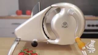 Graef The H9 is a manually operated slicer in retro design [upl. by Purcell895]