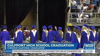 Gulfport High Class of 2023 walks across the stage [upl. by Attelahs]