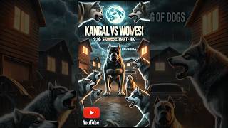 Wolf Pack vs Guard Dogs Who Wins😱 shorts pitbull kangal [upl. by Yennor]