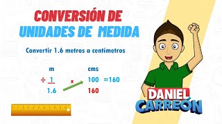 CONVERSIÓN DE UNIDADES DE MEDIDA Super facil  Para principiantes [upl. by Adekram179]