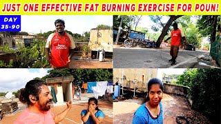 90 Days Transformation Program Day 35  Just One Effective Fat Burning Exercise For Poun [upl. by Gefen31]