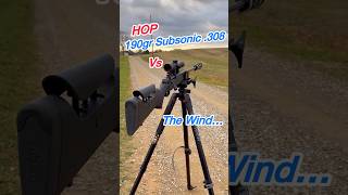 Amazing 308 Subsonic Vs The Wind HOPMunitions [upl. by Barstow182]