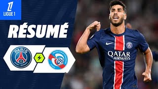 PSG  Strasbourg 42 Résumé  Ligue 1  20242025 [upl. by Driskill]