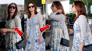 Ankita Lokhande Spotted At Airport As She Is Going To Delhi  XYZ Videos [upl. by Yelkrab]