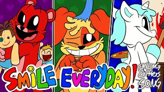 SMILE EVERYDAY song feat Cougar MacDowall Jelzyart ivi SMILING CRITTERS ANIMATED SONG [upl. by Ahsenar426]