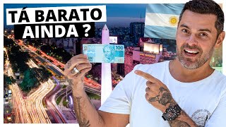 AINDA ESTÁ BARATO VIAJAR PARA ARGENTINA   Preços em Buenos Aires [upl. by Ecertak545]