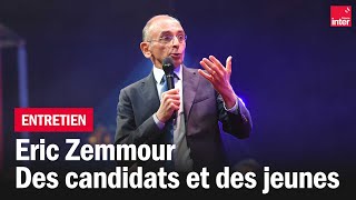 Eric Zemmour  Des candidats et des jeunes Elysee2022 [upl. by May]