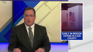 Early In Person Voting In Cass County [upl. by Karp]