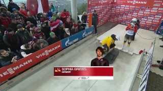 FIBT  Womens Skeleton World Cup 20132014  Winterberg Heat 1 [upl. by Thirza212]