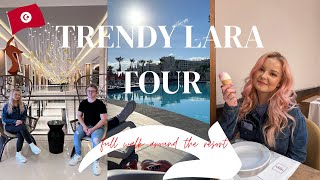 Trendy Lara Hotel  Antalya Turkey  FULL tour of the hotel and beach [upl. by Stichter808]