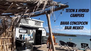 Teton X Hybrid  Bahia Concepcion  Baja  Overland Vehicle Systems  Hybrid Campers [upl. by Htebazie66]