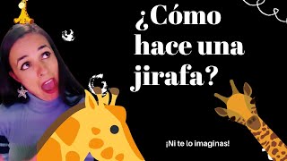 🦒 ¿Cómo hacen las JIRAFAS 👉 ¡No lo vas a creer [upl. by Ayekehs]