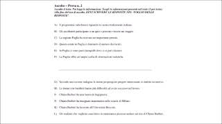 CILS B1 Cittadinanza  Ascolto con le soluzioni [upl. by Kawasaki]