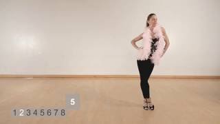 How to perform a simple Burlesque dance sequence [upl. by Ardiedal]