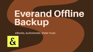 How to Download Everand eBooks and Audiobooks for Offline Backing Up Windows [upl. by Ahsyas785]