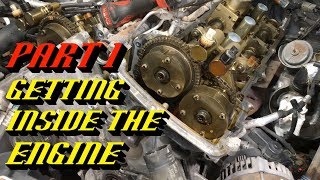 20112016 Ford F150 35L Ecoboost Timing Set Replacement Part 1 Getting Inside the Engine [upl. by Elwaine392]